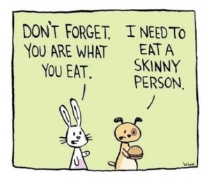 skinny person